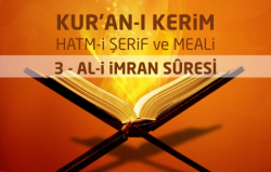 3-Al-i İmran Sûresi ve Meali